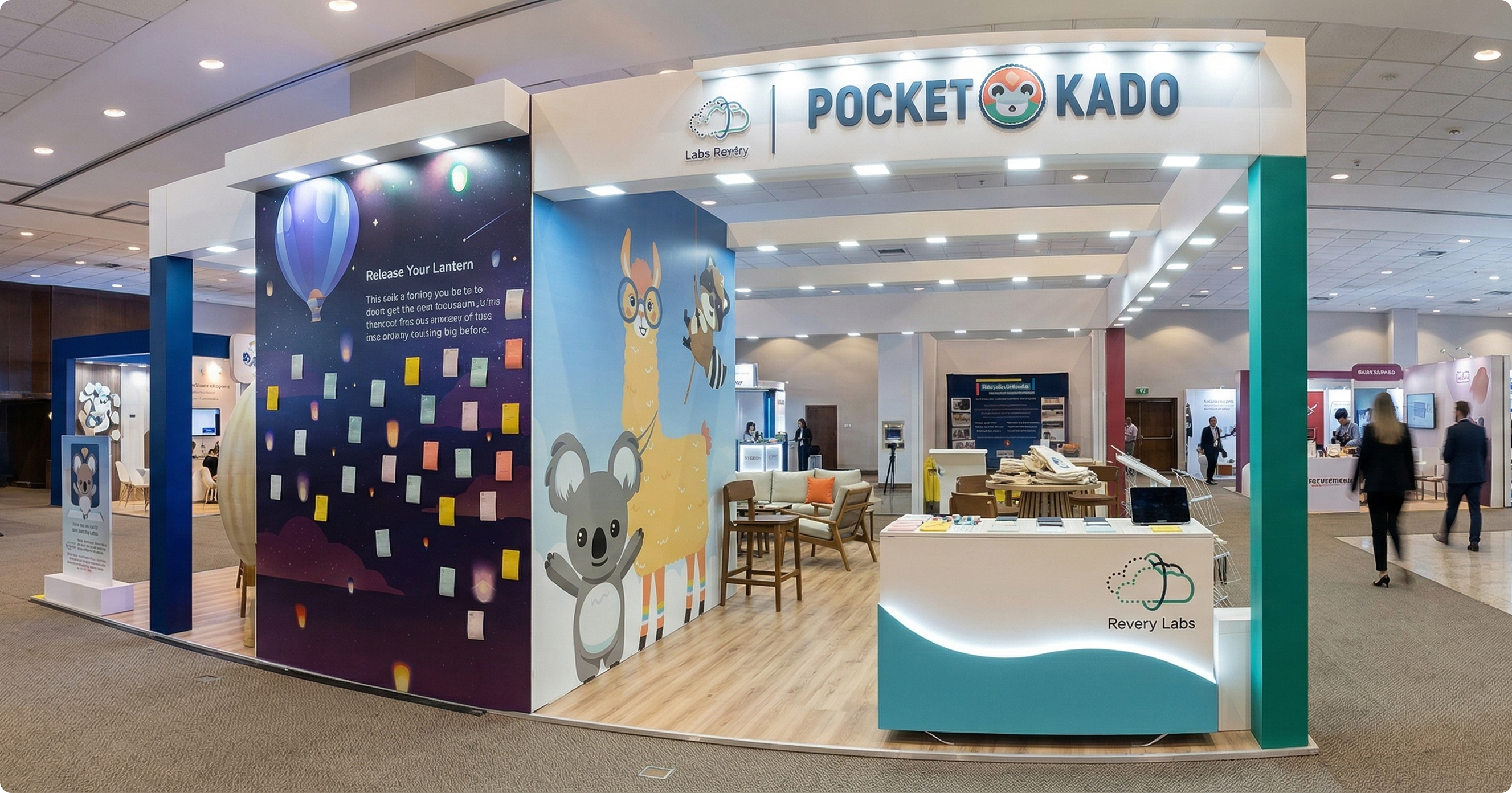 Pocket Kado booth at World Sleep Congress 2023