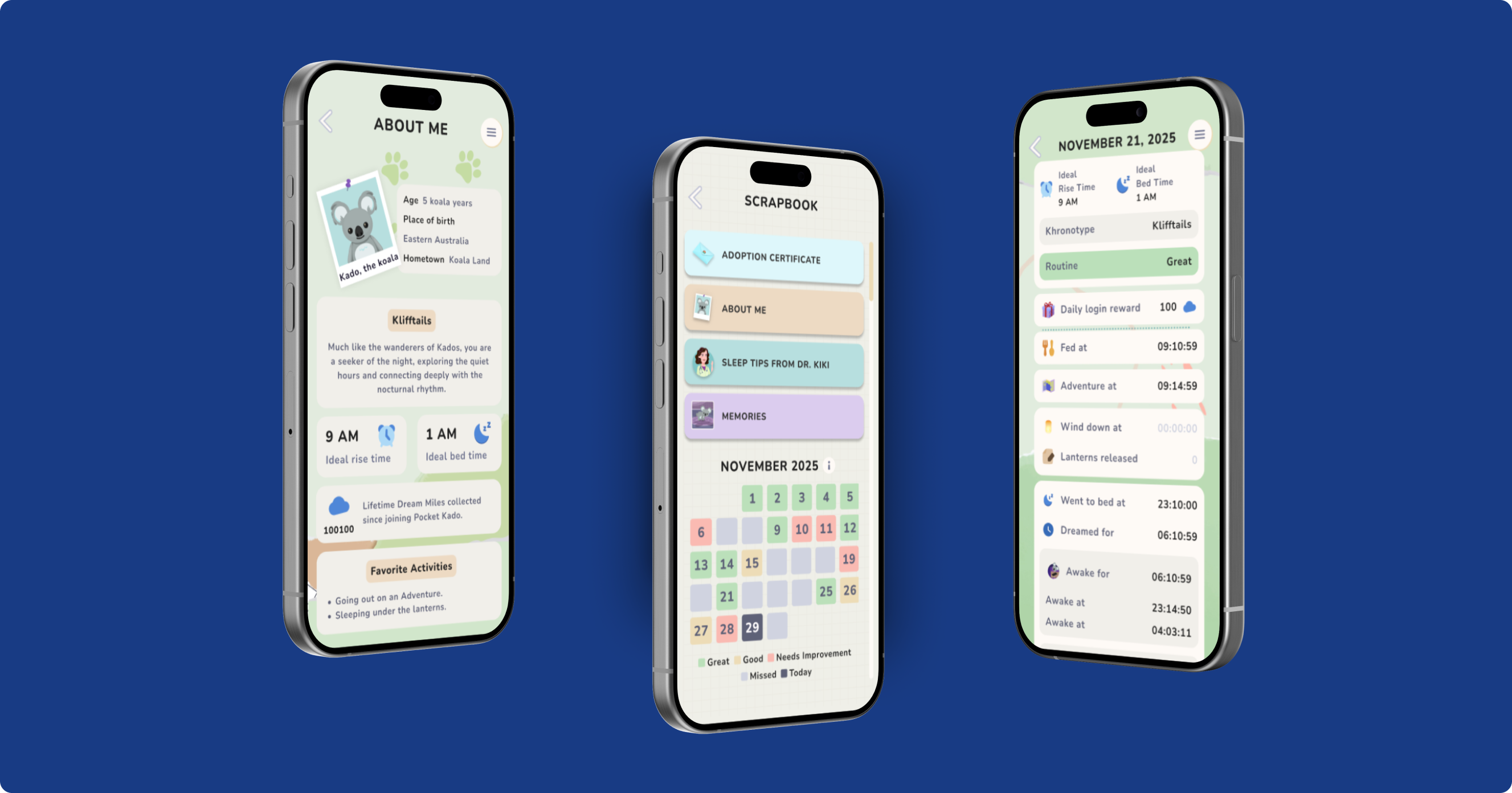 Pocket Kado scrapbook app overview